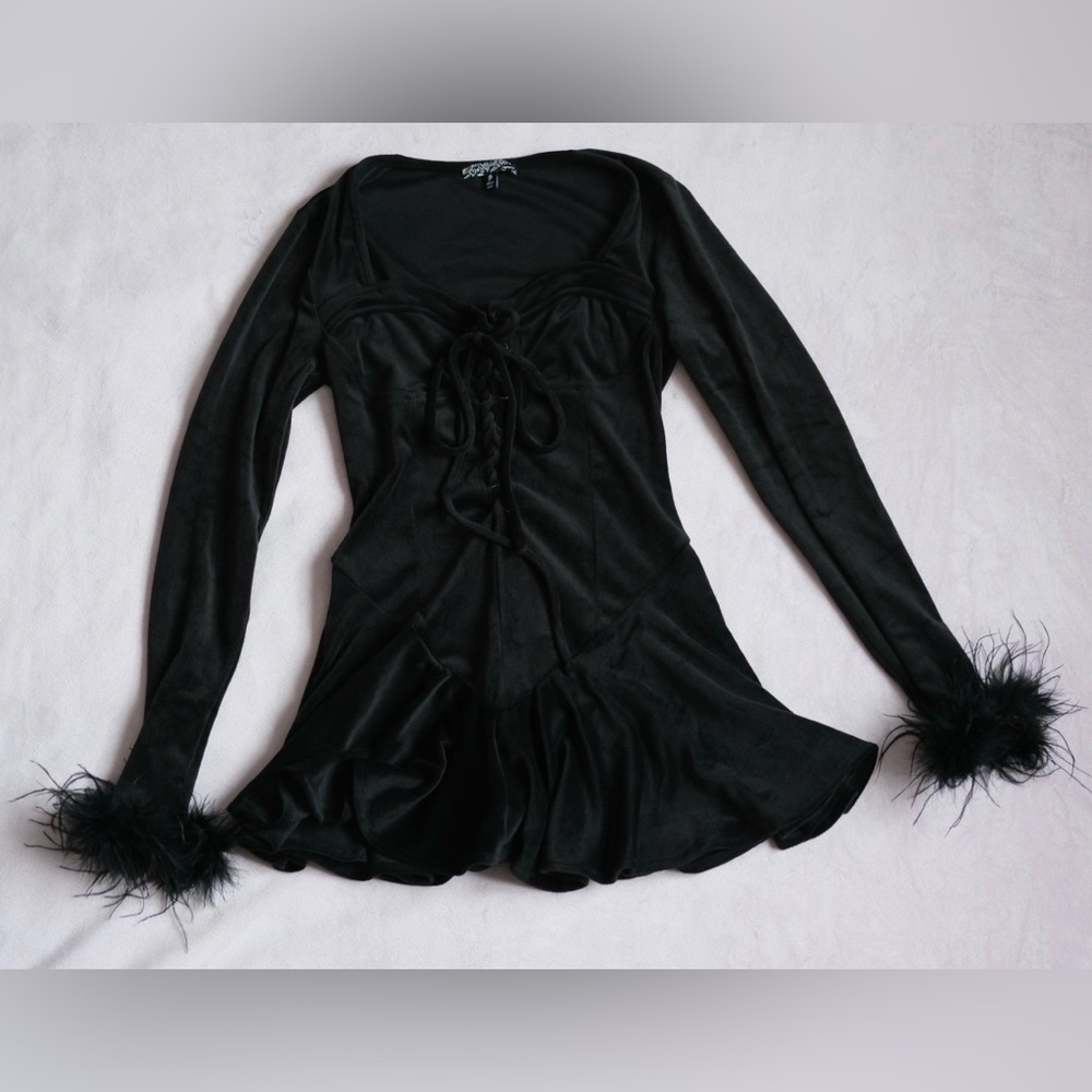 Velvet Mini Dress
